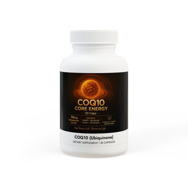 CoQ10 CORE — Cellular Energy + Antioxidant Support
