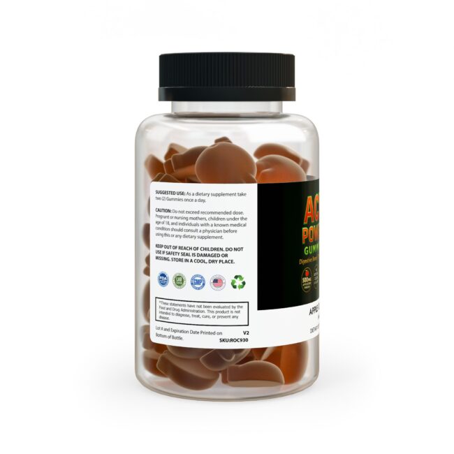 AppleCore ACV Gummies | Daily Energy & Detox Support (60 Gummies) - Image 2