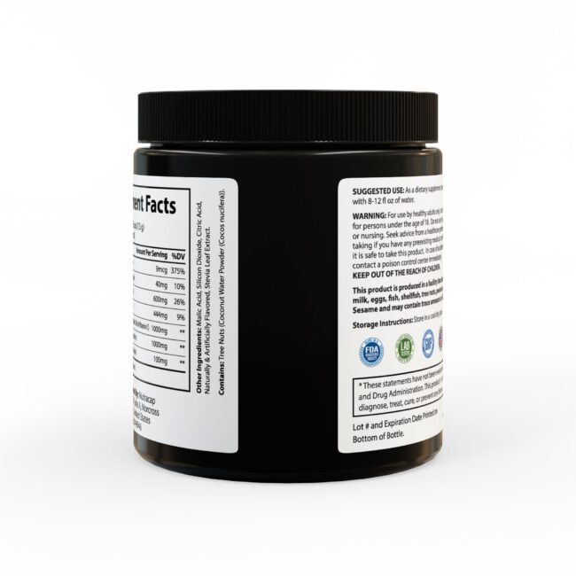 ION+ Electrolyte Hydration Powder – 225g (7.9oz) | Coconut Water, B12, Beetroot, Vitamin C - Image 4
