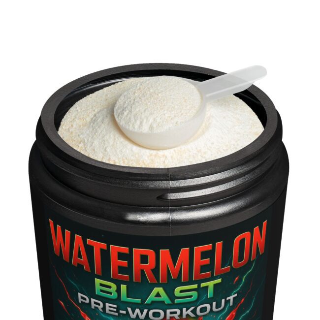 Watermelon BLAST: Pre-Workout Powder – Watermelon Flavor | 300g (10.58oz) | Energy, Focus & Endurance Support - Image 6