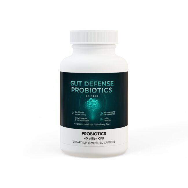 Gut Defense Probiotic — 40 Billion CFU