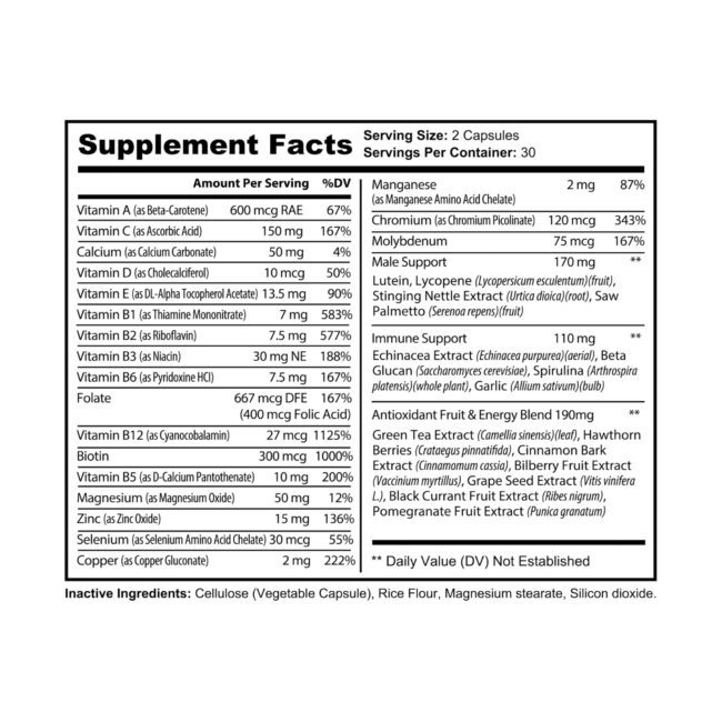 VITA-MAX CORE — Men’s Daily Performance Blend - Image 7