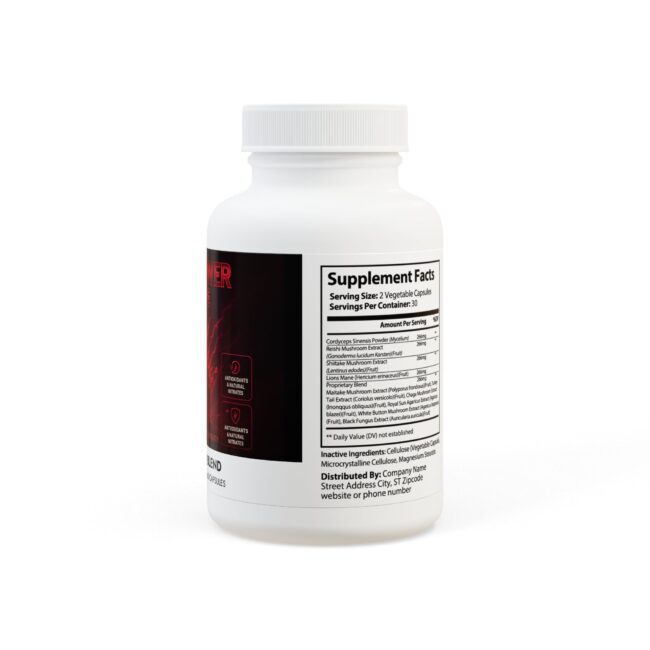 Beetroot Power | Organic Endurance & Circulation Support (60 Vegan Capsules) - Image 3