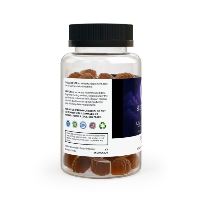 Sleep Well Gummies | Melatonin + Passionflower + Vitamin B6 (60 Gummies) - Image 2