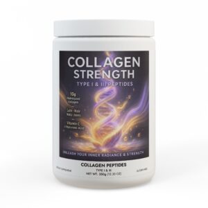 Collagen Peptides Powder | 350g (12.3oz) | Type I & III Grass-Fed Bovine Collagen
