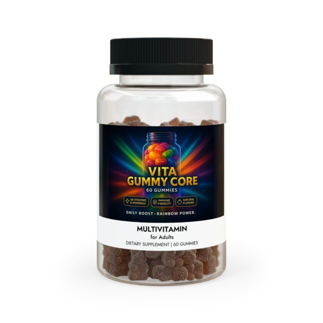 VitalGlow Multivitamin Gummies | Daily Wellness Support for Adults (60 Gummies)