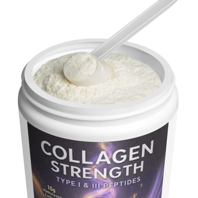 Collagen Peptides Powder | 350g (12.3oz) | Type I & III Grass-Fed Bovine Collagen - Image 5