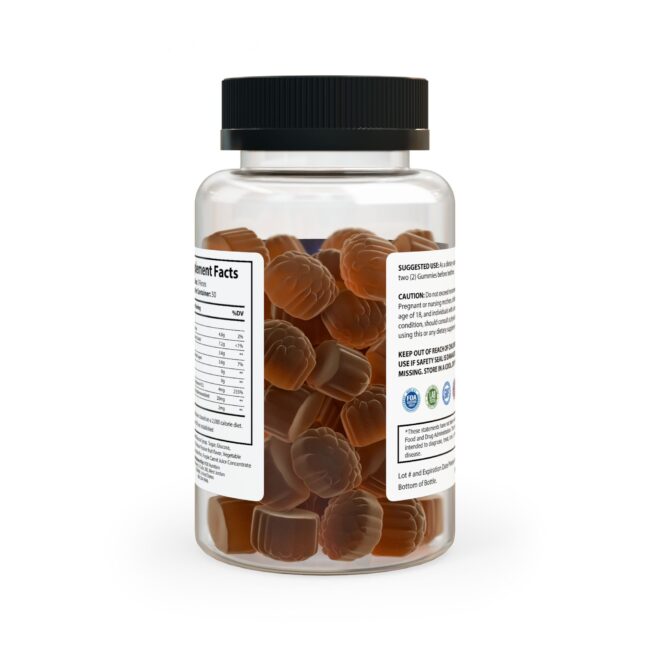Sleep Well Gummies | Melatonin + Passionflower + Vitamin B6 (60 Gummies) - Image 4