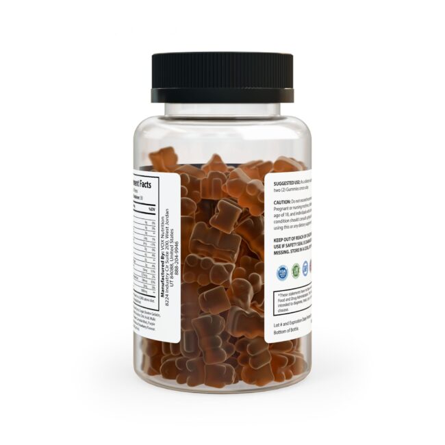 Glow Collagen Gummies | Type I & III Peptides + Vitamin C & Biotin (60 Gummies) - Image 4